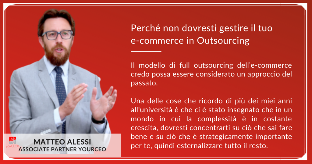 Perché non dovresti gestire il tuo e-commerce in Outsourcing
